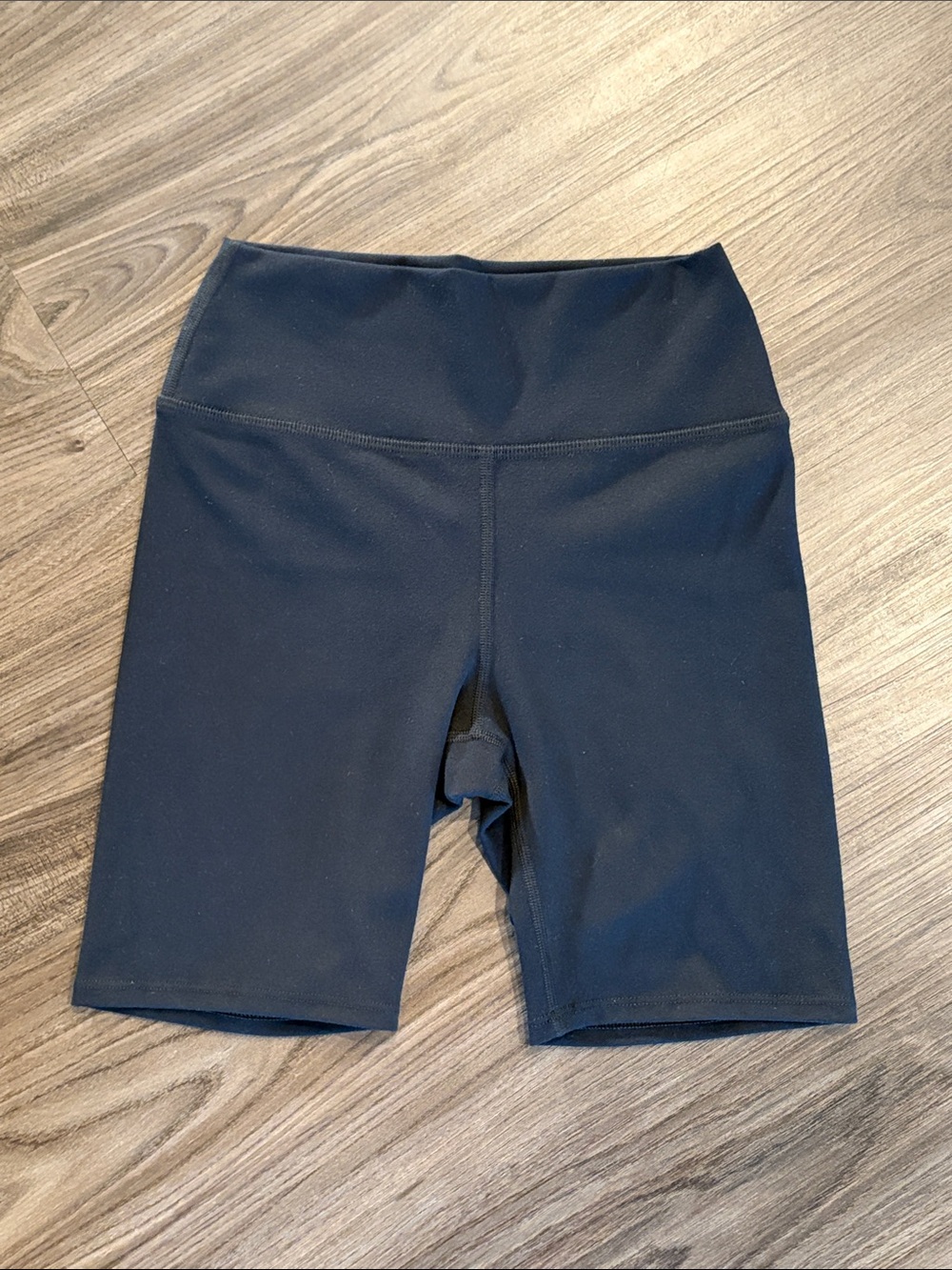 Joah Brown Black High-Rise Bike Shorts